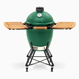 Big Green Egg Mates Acacia Large - 44 X 28Cm Set Of 2 W/ Lge Bracket