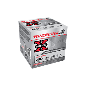 Winchester Super X 410G No.4 2-1/2 Inch 14Gr 25Pk