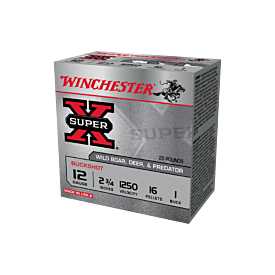 Winchester Buckshot 12G 1Buck 2-3/4 16 Pellet