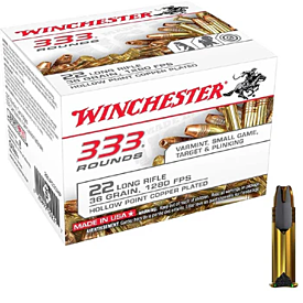Winchester Super X 22Lr 36Gr Lhp 1280 Fps 333Pk