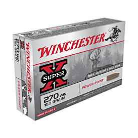 Winchester Super X 270 Win 150Gr Pp 20Pk