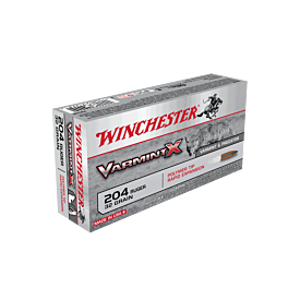 Winchester Varmint X 204 Ruger 32Gr Pt