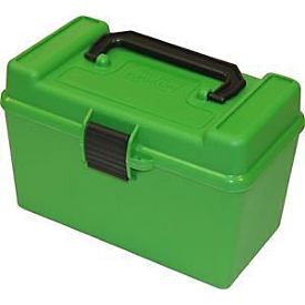 Mtm - Deluxe 50 Rnd Ammo Box - Green