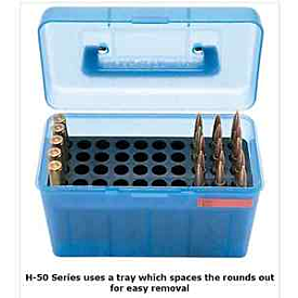 Mtm - 50 Round Ammo Box Deluxe 264-7 Mm