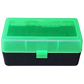 Mtm - 50 Rd - Blk-Grn Ammo Box 270-3006