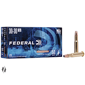 Federal 30-30 Win 150Gr Flat nose Power-Shok 20 Pack