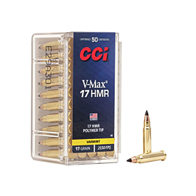 Cci - 17Hmr 17Gr V-Max - 50 Pack