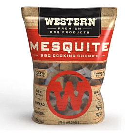 Western BBQ Wood Chunks - 3.1kg - Mesquite