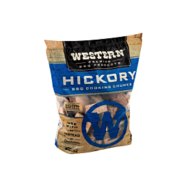 Western BBQ Wood Chunks - 3.1kg - Hickory