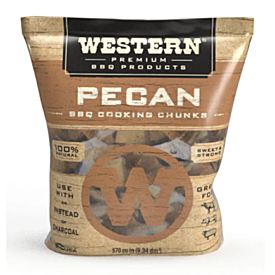 Western BBQ Wood Chunks - 3.1kg - Pecan