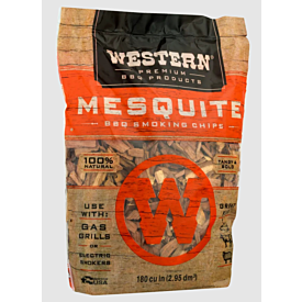 Western BBQ  Wood Chips - 750g - Mesquite
