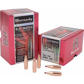 Hornady - 30 Cal .308 168Gr Eld Match