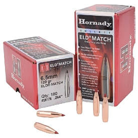 Hornady - Match 6.5 Creedmoor 120Gr Eld-M