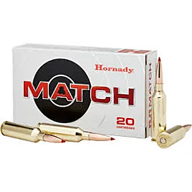 Hornady - Ammo 6.5 Creedmoor 147 Gr Eld Match 20 Pkt