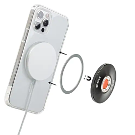 Nite Ize Steelie Orbiter Plus - Magnetic Socket + Ring