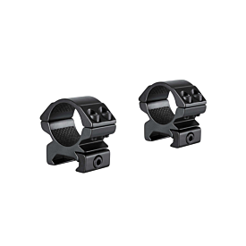 Hawke Adj Ring Mounts 30 Mm High Weaver