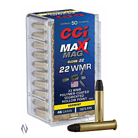 Cci 22Wmr Maxi Mag 46Gr Segmented Hp 1845Fps