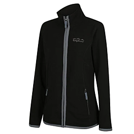 Ridgeline - Womens Lowland Zip Fleece - Black - 12