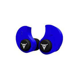 Decibullz Custom Molded Earplugs - Nrr 31 - Blue