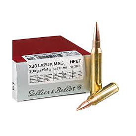 Sellier And Bellot 338Lap Mag 250Gr Hpbt