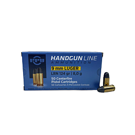 Ppu - 9 Mm 124 Gr Lrn 50 Pk