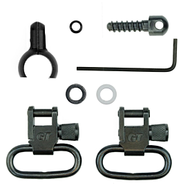Grovtec Two Piece Barrel Band Swivel Set .420-.470 Suits .22S 1In Loops