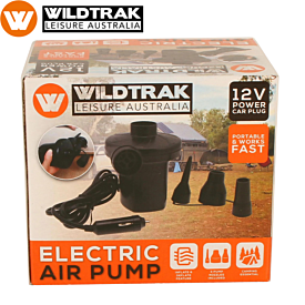 Wildtrak - Air Pump 12 Volt In Box Deflate W-Nozzle