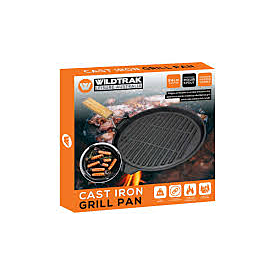 Wildtrak - 24Cm Round Grill Pan 1.3Kg 8
