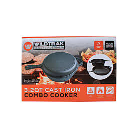 Wildtrak - Cast Iron Combo Cooker 3.2 Qrt 26X8Cm 2