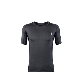 Hunters Element - Core+ Ss Top - Black - Size 4XL