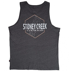 Stoney Creek - Bloodlines Singlet - Charcoal Marle